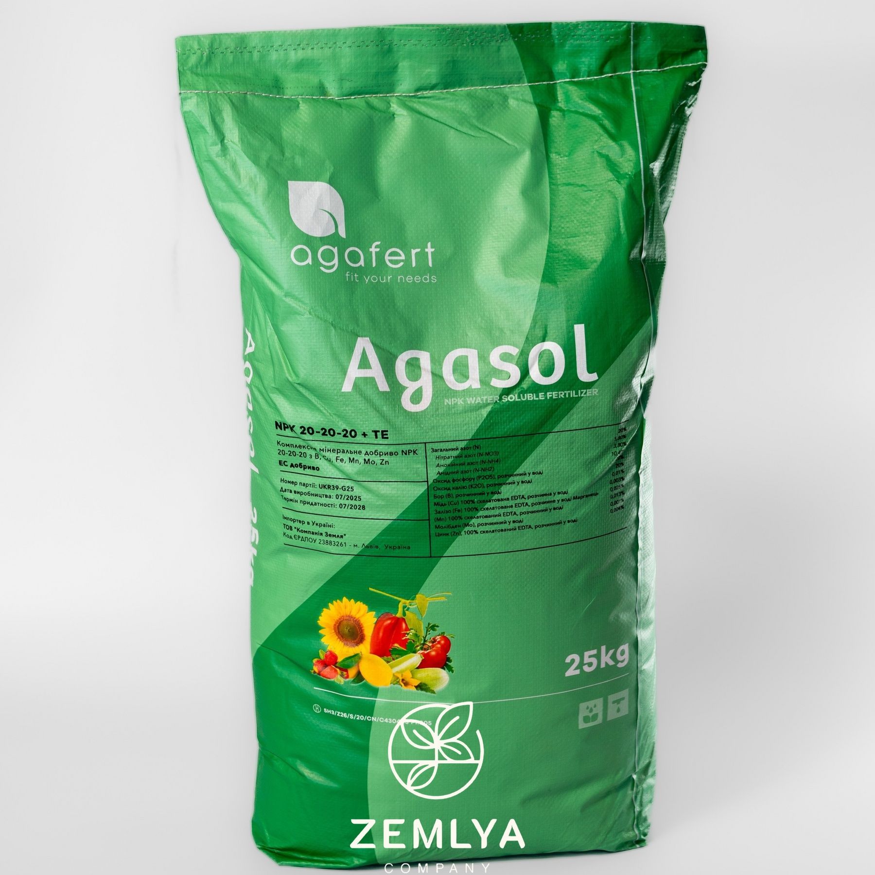 Agrileo agasol-npk-9.18.36-2mgo-te-
